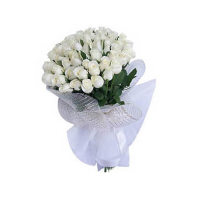 White Roses Bouquet