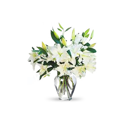 Fragrant White Lilies