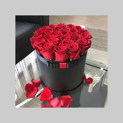 Colourful Love Hat Box