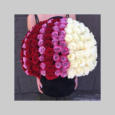 High End Hat Box Arrangement