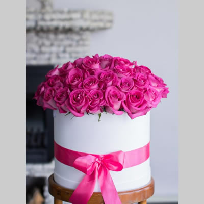 Pink Treasure Hat Box