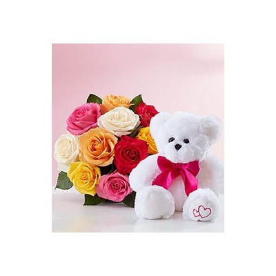 Beary Rose Boquet