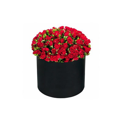 Red Carnation Hat Box