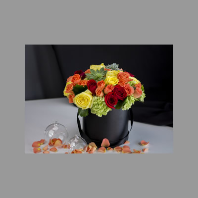 Sunny Floral Hat Box