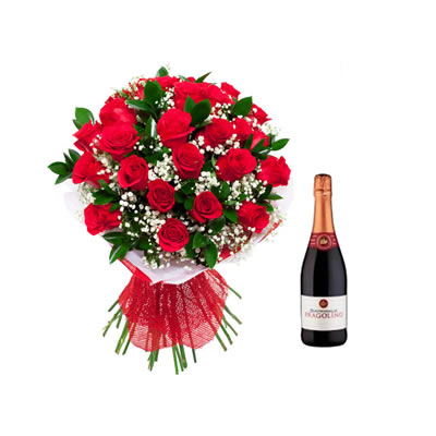 Expression of love + Wine